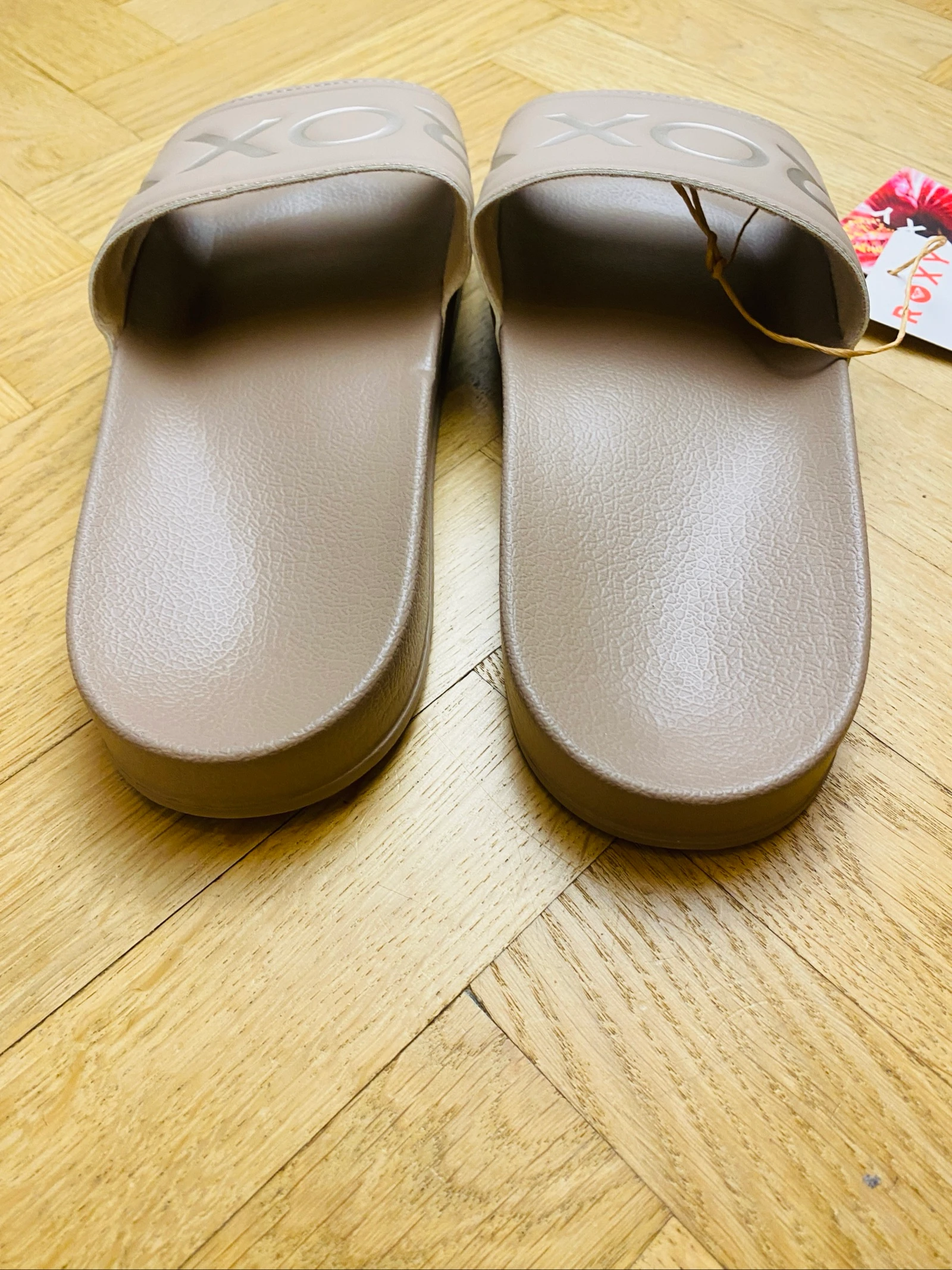 Claquettes sandales Roxy couleur taupe - Taille 42 – photo 10